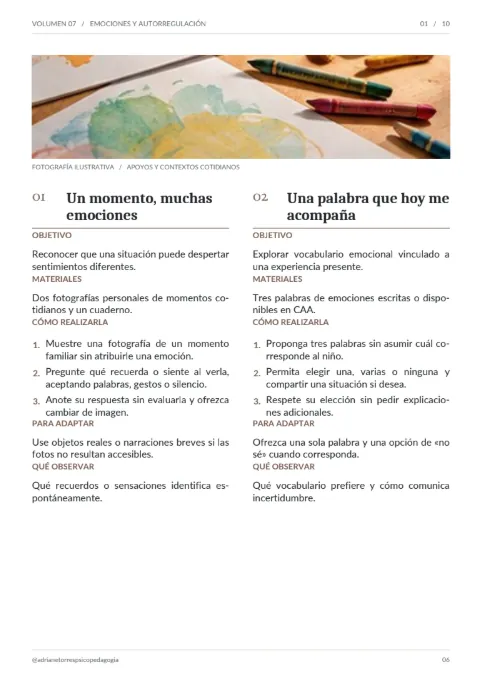 VOLUMEN 07 — EMOCIONES Y AUTORREGULACIÓN
